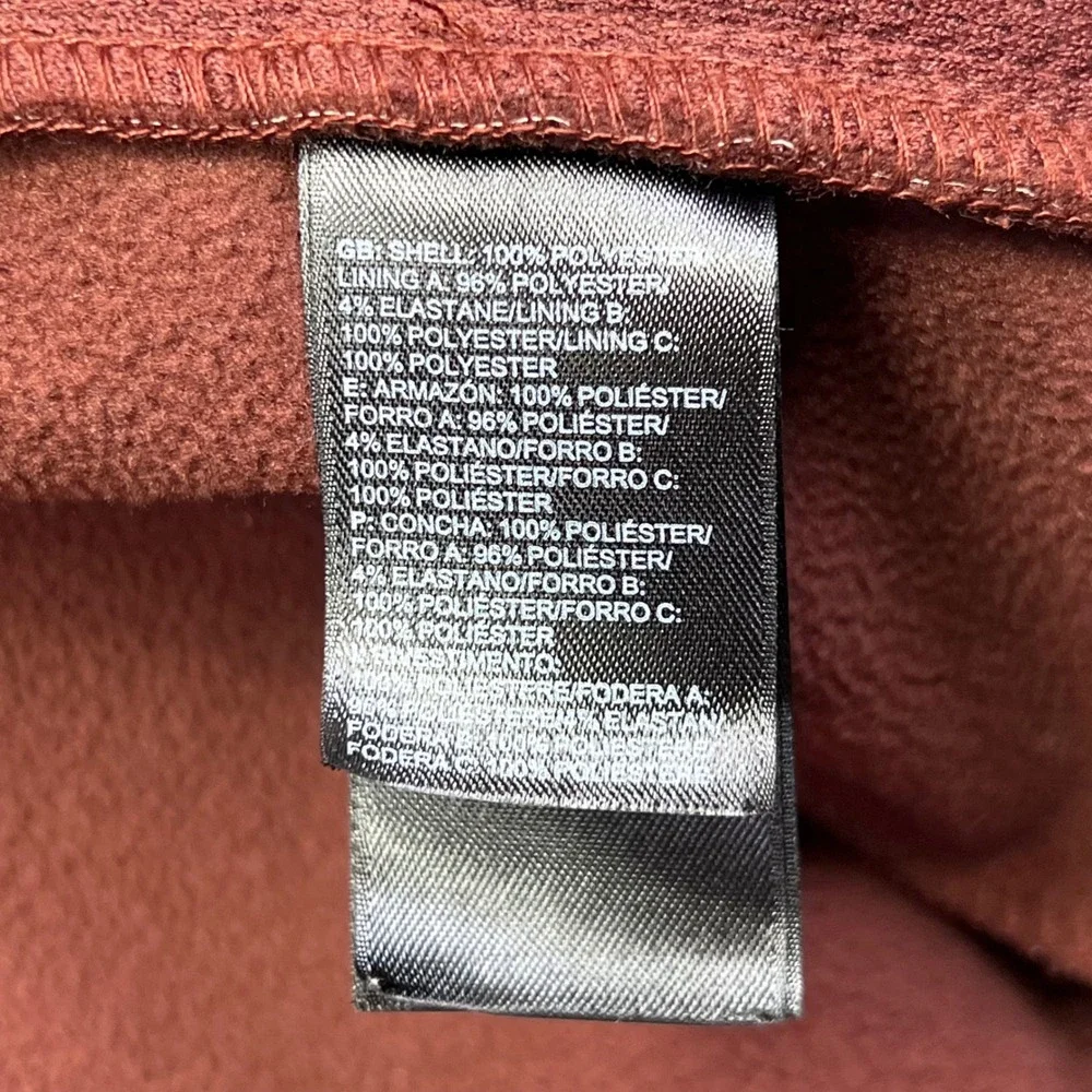 The North Face Jacket Mens Large Maroon Apex Bionic WindWall Softshell Outdoors
